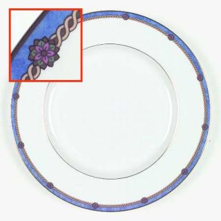 Villeroy & Boch Louisiana Dinner Plate, Fine China Dinnerware   Heinrich,Blue Ba