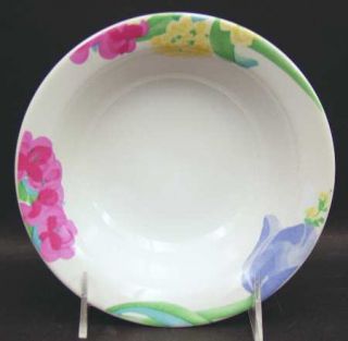 International Floradale (China/Taiwan) Rim Cereal Bowl, Fine China Dinnerware  