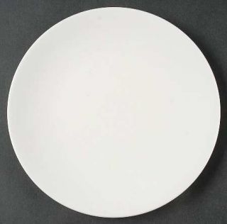 Royal Worcester Snow Plain White Salad Plate, Fine China Dinnerware   Bone, Plai