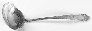 International Silver Alhambra (Silverplate,1907,No Monograms) Solid Soup Ladle  