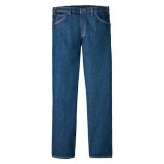 Dickies Mens Regular Fit 5 Pocket Jean   Indigo Blue 42x29