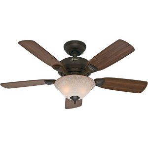 Hunter HUF 52082 Caraway Traditional Ceiling Fan with light