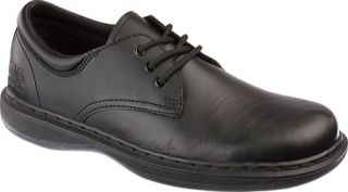 Mens Dr. Martens Eton 3 Eye Shoe   Black Industrial Full Grain Work Shoes