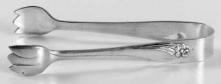 International Silver Daffodil (Silverplate,1950,No Monograms) Sugar Tongs   Silv