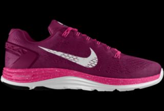 Nike LunarGlide 5 iD Custom (Wide) Womens Running Shoes   Pink