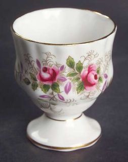 Royal Albert Lavender Rose Single Egg Cup, Fine China Dinnerware   Montrose Shap