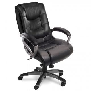 Mayline Ultimo 500 Series Mid back Executive Leather Chair