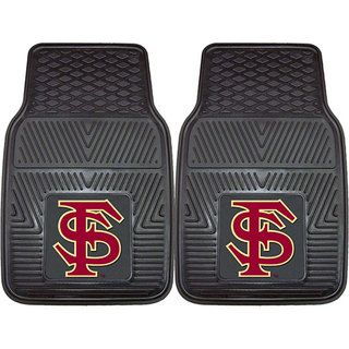 Fanmats Florida State 2 piece Vinyl Car Mats (100 percent vinylDimensions: 27 inches high x 18 inches wideType of car: Universal)