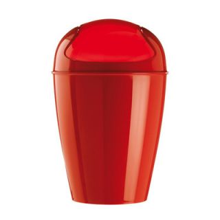 Koziol Del Swing Top Wastebasket 57785 Color: Strawberry Red