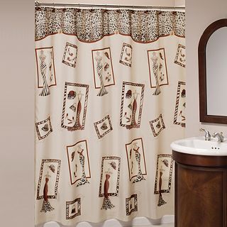 Tre s Chic Shower Curtain, Pastels