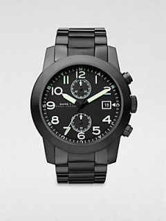 Marc by Marc Jacobs Two Eye Chronograph Watch   Black
