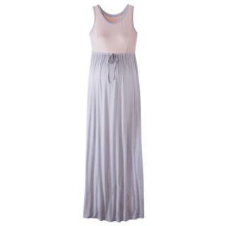 Liz Lange for Target Maternity Sleeveless Maxi Dress   Pink/Gray XXL