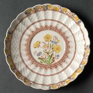 Spode Buttercup (Older Backstamp) Saucer for Flat Cup, Fine China Dinnerware   E