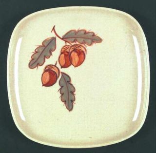 Gabriel Acorn Dinner Plate, Fine China Dinnerware   Brown Acorns, Green Leaves,