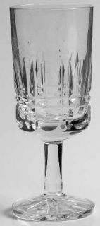 Wedgwood Wwc3 Sherry Glass   Cut Arch/Spike Design On Bowl,Cut Foot