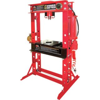 Torin Big Red Shop Press with Gauge Dial   50 Ton, Model# TRD55002