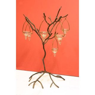 Creative Creations Small Bronze Metal Candle Tree   XF00122 B