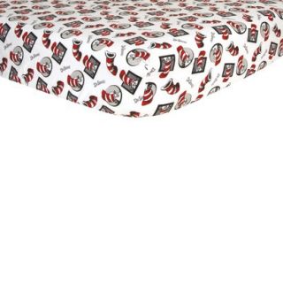 Dr. Seuss Cat in the Hat Fitted Crib Sheet