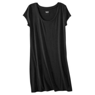 Mossimo Supply Co. Juniors T Shirt Dress   Black XL