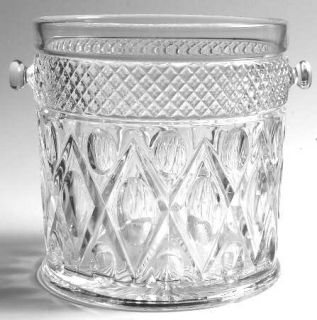 Imperial Glass Ohio Cape Cod Clear (#1602 + #160) Ice Bucket, No Handle or Tongs