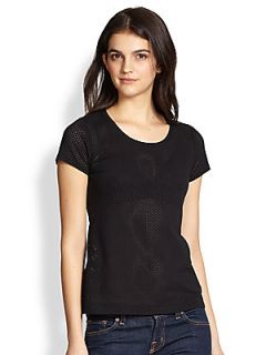 Generation Love Sia Perforated Jersey Tee