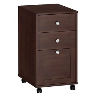 kathy ireland by Bush Grand Expressions Three Drawer Mobile File with Locking