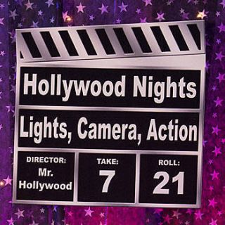 Small Hollywood Clapboard Standee