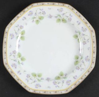 Christopher Stuart Gracious Bread & Butter Plate, Fine China Dinnerware   Violet
