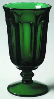 Imperial Glass Ohio Old Williamsburg Emerald Green Iced Tea   Stem #341, Emerald