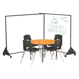 Moore Co Best Rite Pre School Double Sided Markerboard Room Divider   4W x 4H