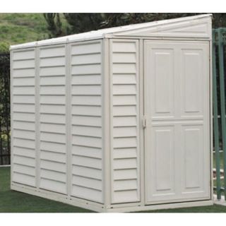 Duramax Sidemate 4 x 8 ft. Tool Shed with Foundation Kit Multicolor   6615