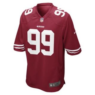 NFL San Francisco 49ers (Aldon Smith) Mens Football Home Game Jersey   Gym Red