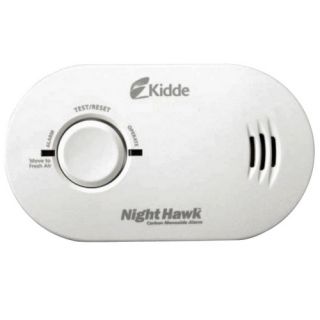 Kidde KNCOBBLS Carbon Monoxide Detector, 9V Battery Powered Nighthawk (21007268)