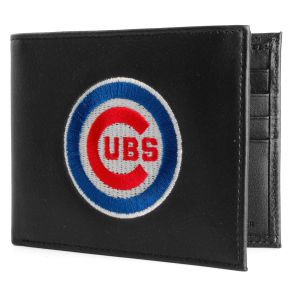 Chicago Cubs Rico Industries Black Bifold Wallet