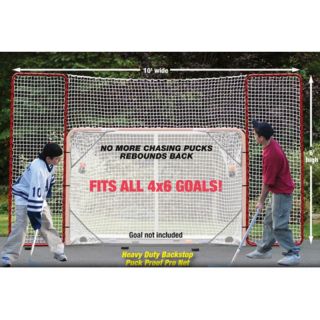 EZ Goal 10 x 6 ft. Hockey Backstop Multicolor   65511