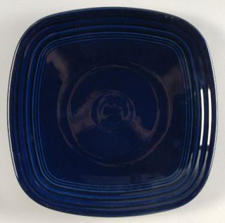 Homer Laughlin  Fiesta Cobalt Blue (Newer) Square Luncheon Plate, Fine China Din
