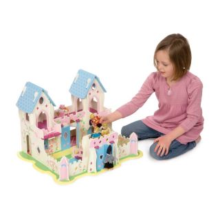 Bigjigs Toys Princess Palace Dollhouse Multicolor   JT103
