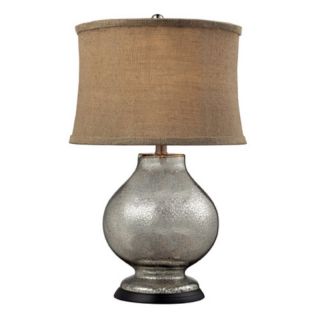 Elk Lighting Inc Dimond Antler Hill Mercury Glass Table Lamp D2239 Multicolor  