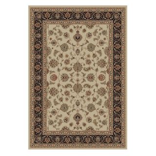 Sarouk Area Rug   Ivory Ivory White   549327, 7 ft.10 in. x 9 ft.10 in.