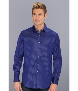 Robert Graham Two Fer L/S Sport Shirt Mens Long Sleeve Button Up (Navy)