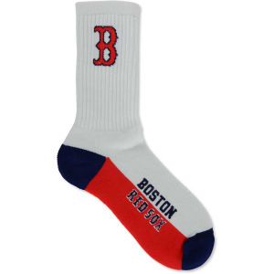 Boston Red Sox For Bare Feet Crew White 506 Sock