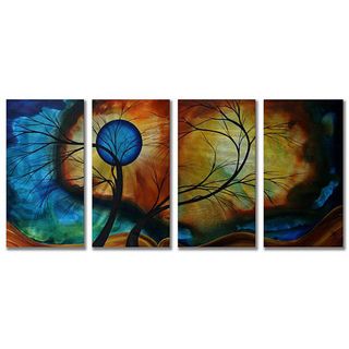 Megan Duncanson Moon Whisper Metal Wall Art (LargeSubject: LandscapesOutside dimensions: 23.5 inches high x 48 inches wide x 2.5 inches deep )