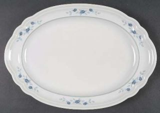 Pfaltzgraff Poetry Glossy 12 Oval Serving Platter, Fine China Dinnerware   Glos