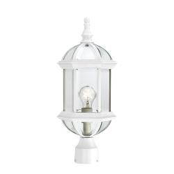 Nuvo Boxwood 1 light White 19 inch Post Fixture
