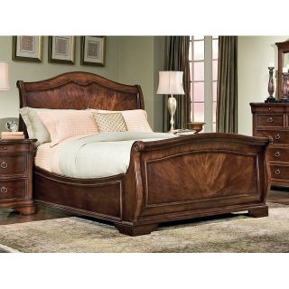 Heritage Court Sleigh Bed Multicolor   LGC321 2, King