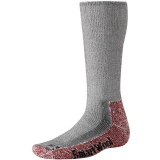 SmartWool Mountaineer Hiking Socks (For Men and Women)   GREY/CRIMSON (S )