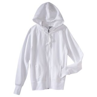 C9 by Champion Womens Core French Terry Full Zip Jacket   True White XS