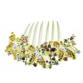 Beautiful Color Alloy Hair Combs For Women(1 Pc)