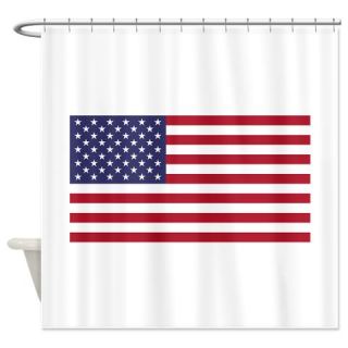 CafePress Flag of the United States of America Shower Curtai Free Shipping! Use code FREECART at Checkout!