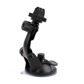 New Black Plastic Camera Stand Holder with Suction Cup for GoPro HD Hero 2 /3/3